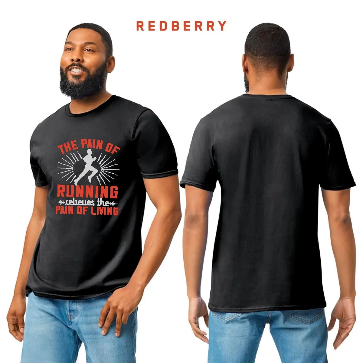 Playera Hombre Running Correr Maratón RN1039