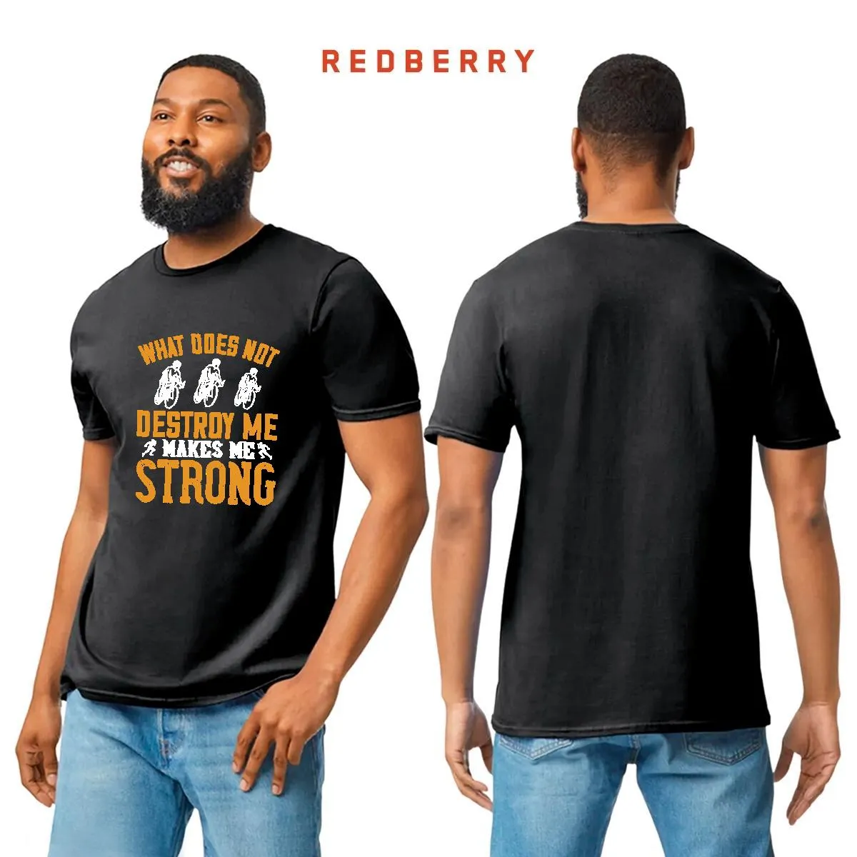 Playera Hombre Running Correr Maratón RN1047