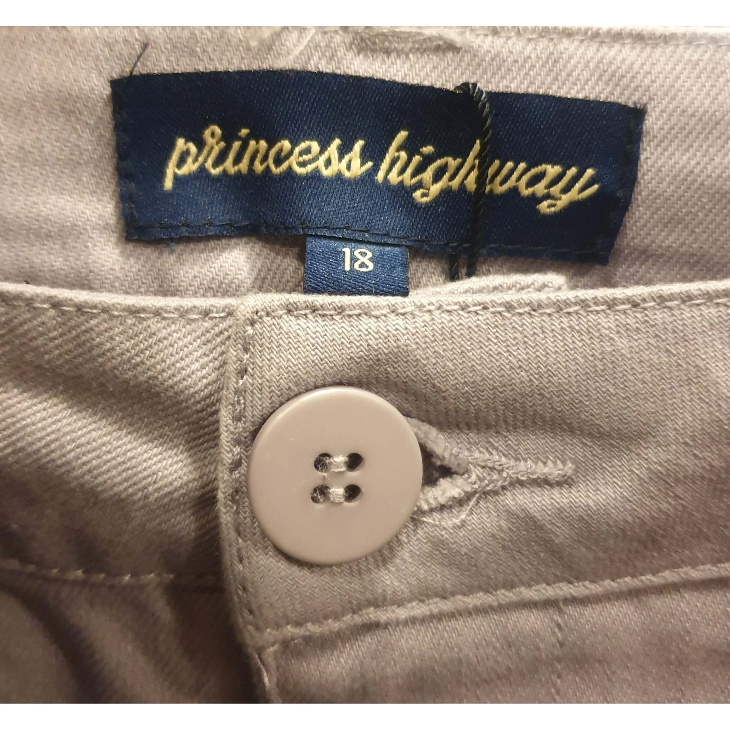 Princess Highway lavendar purple jeans size 18