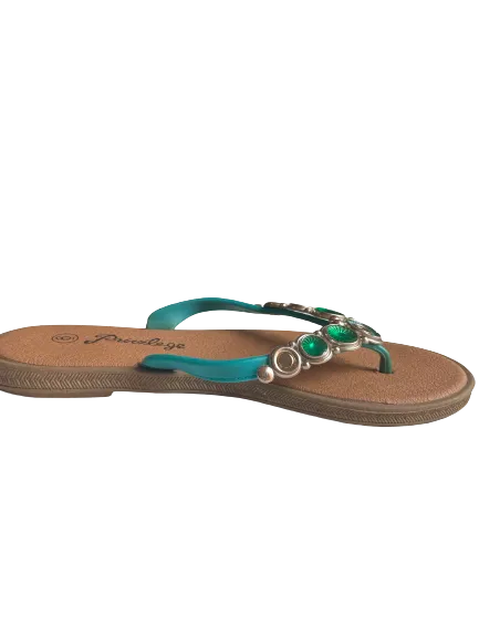 Privilege Jewelled Thong Sandals