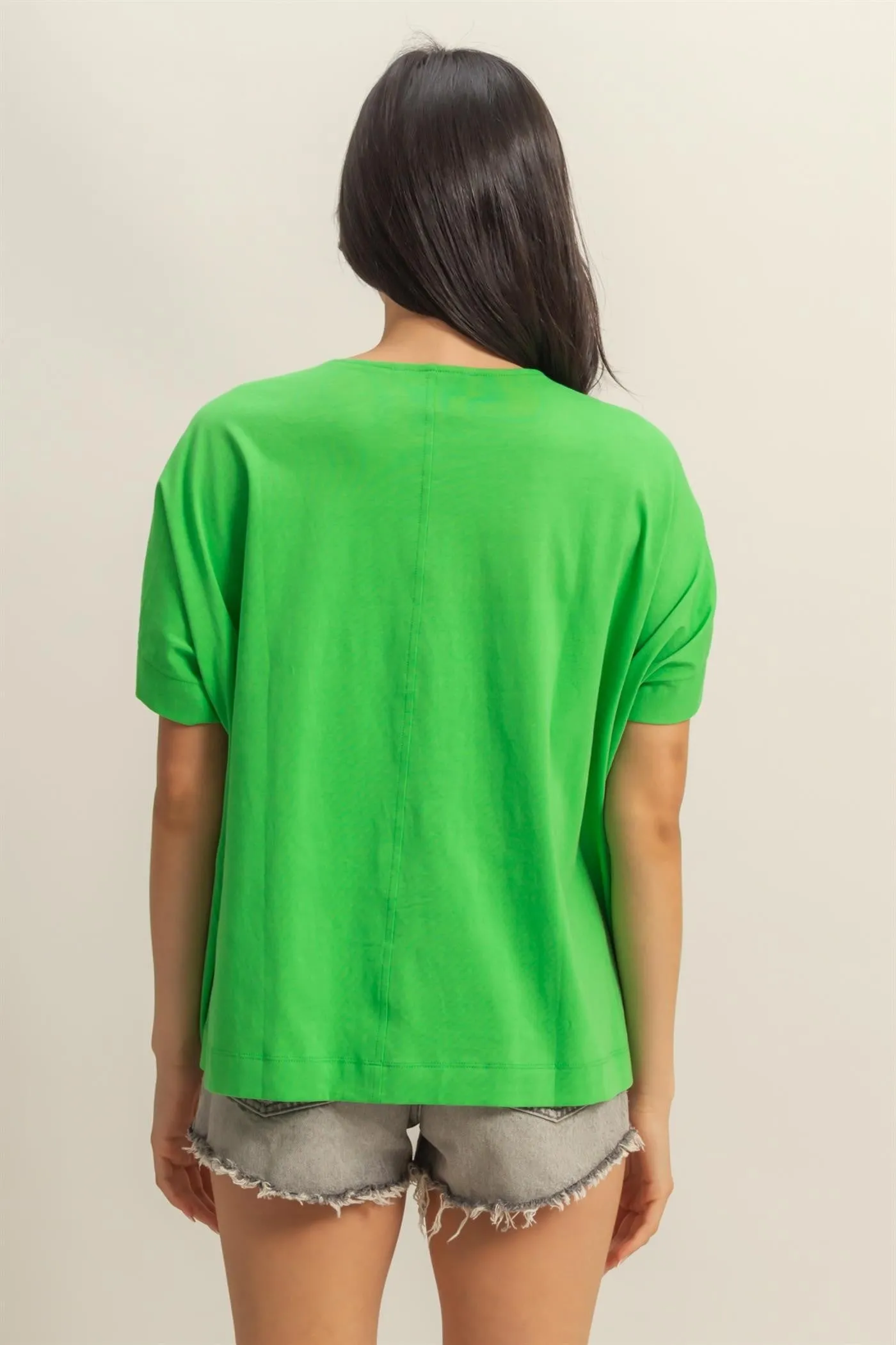 Reagan- Round Neck Tee Shirt