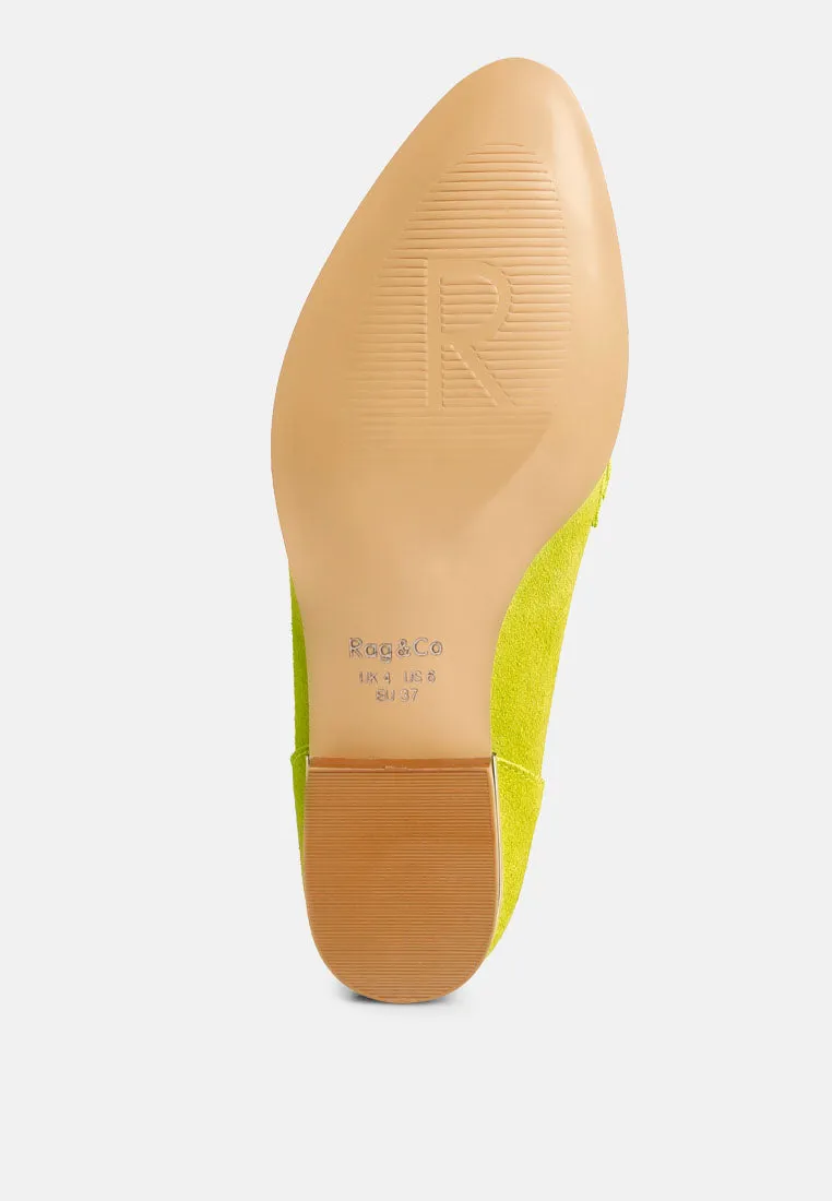 Ricka Chain Embellished Loafers By Ruw