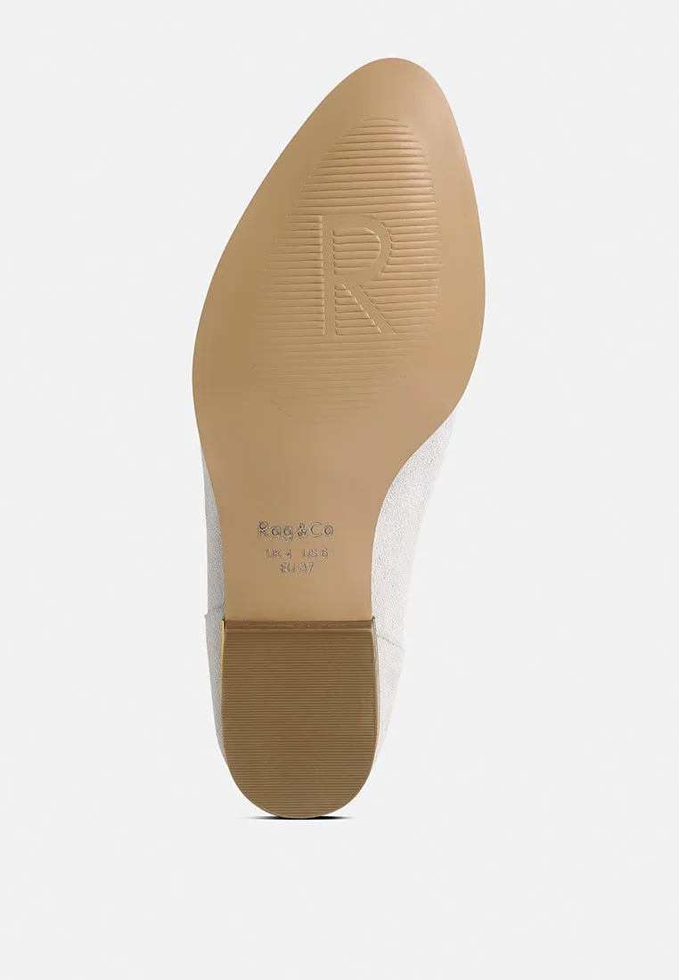 Ricka Chain Embellished Loafers By Ruw