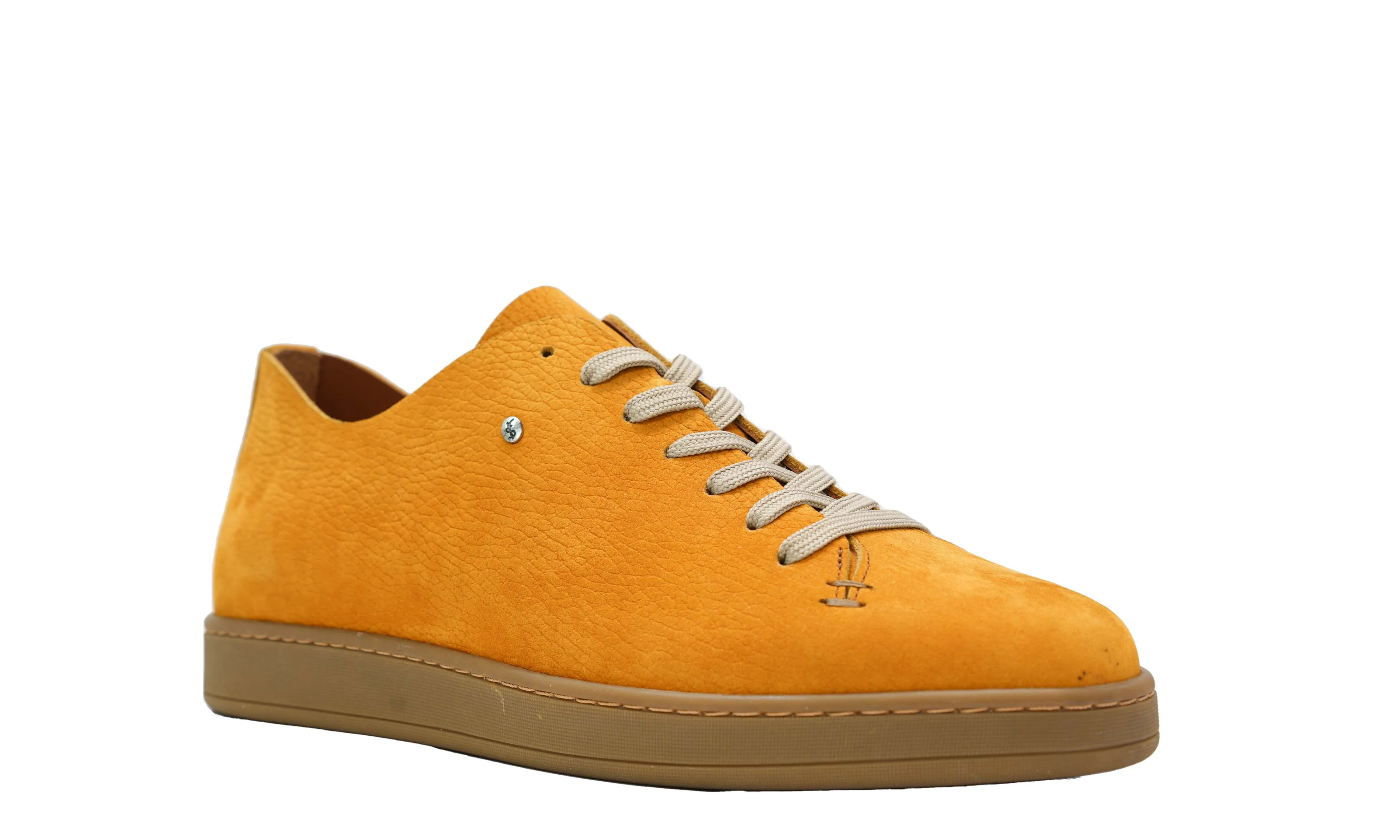 Roberto Serpentini Men's Orange Suede Lace Up 57000
