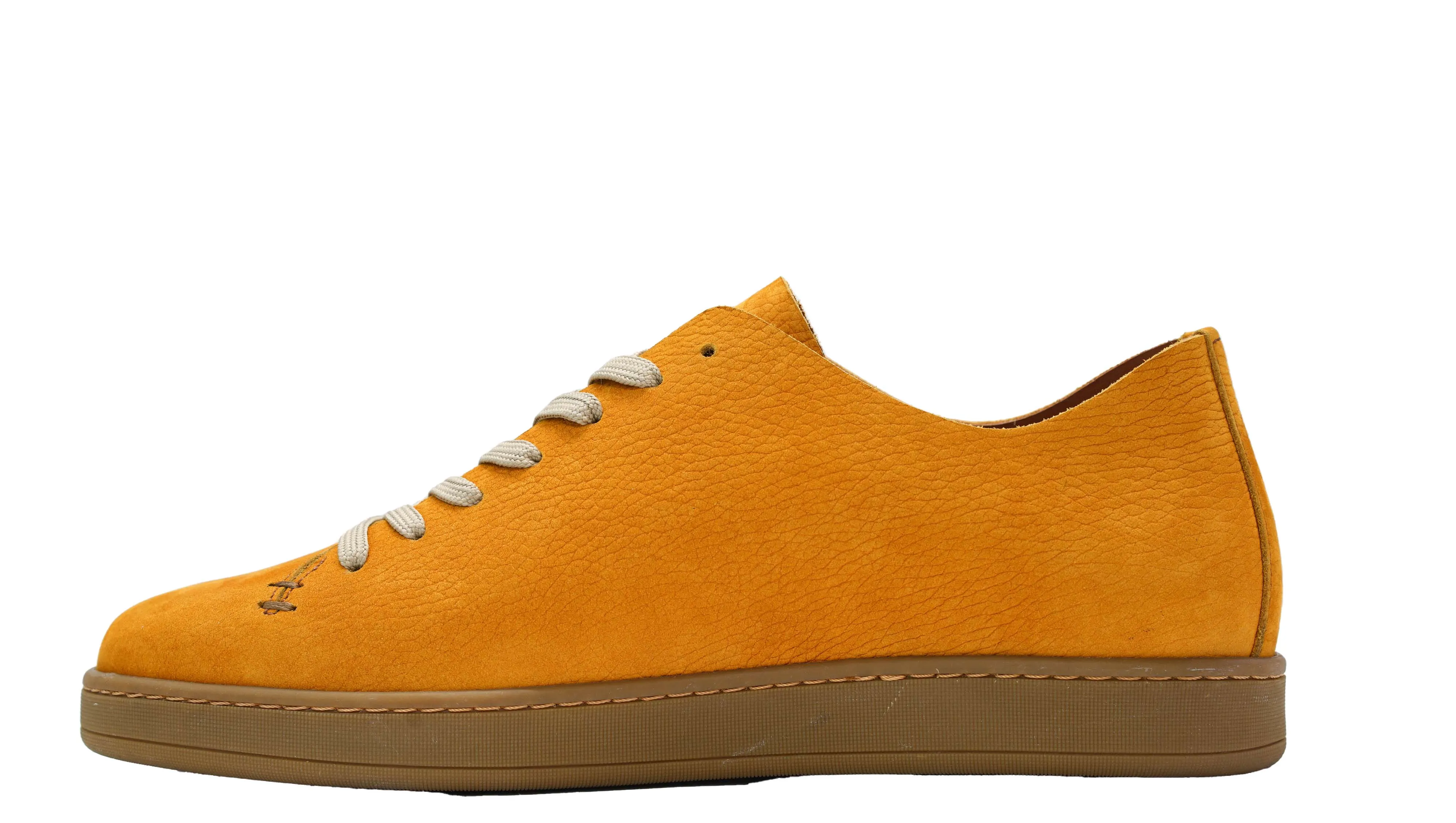 Roberto Serpentini Men's Orange Suede Lace Up 57000