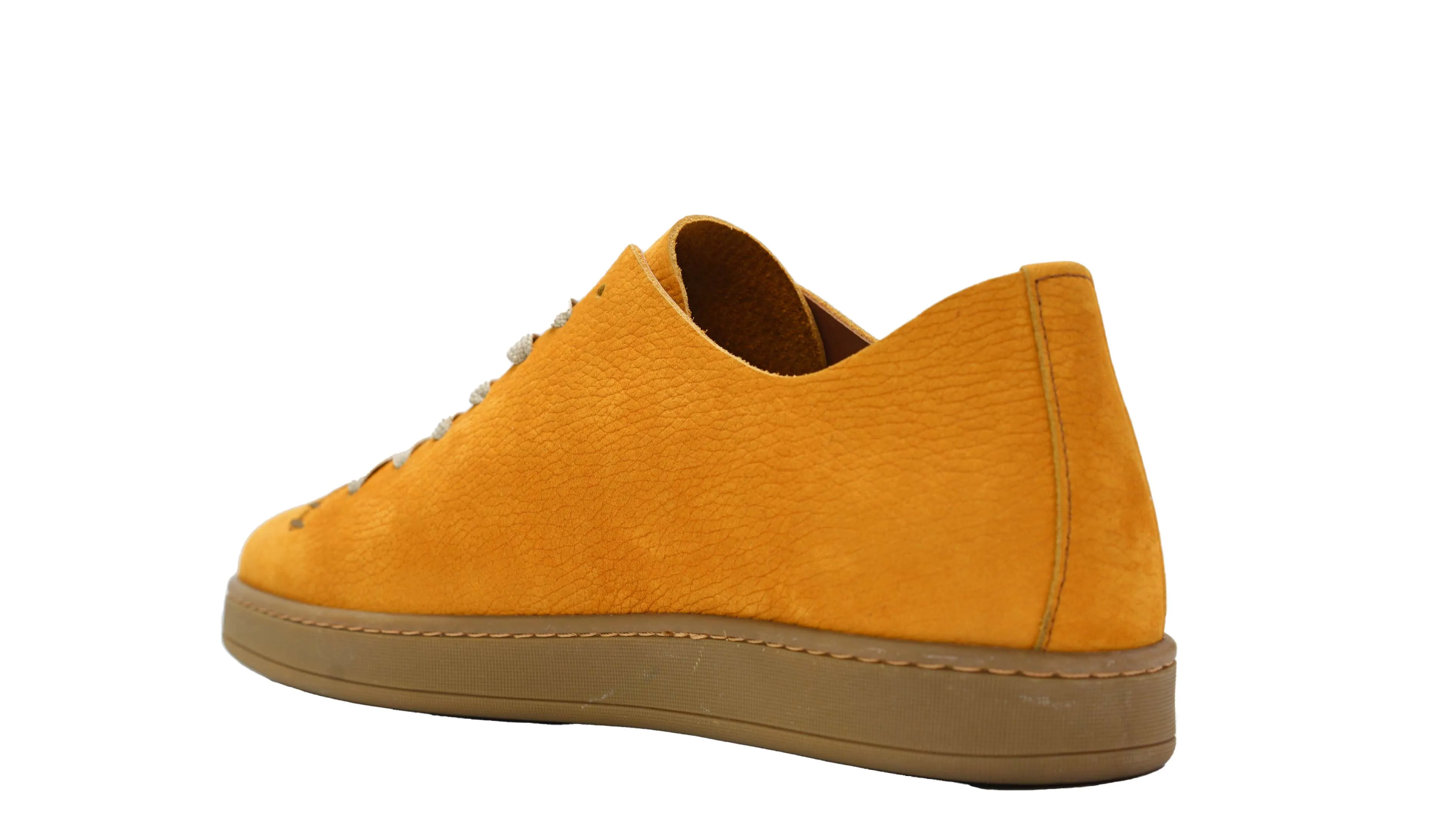 Roberto Serpentini Men's Orange Suede Lace Up 57000