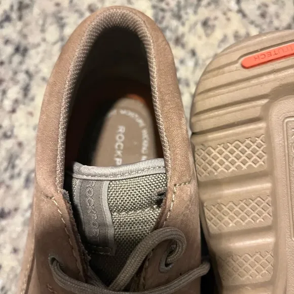 Rockport Tan TruTech Boots SIZE 10 $40 Lightweight Shock Absorbing New