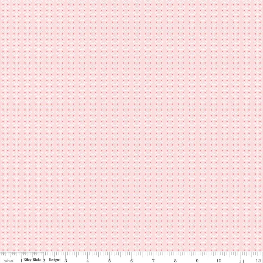 Rose Lane Tiny Daisy Stems Pink