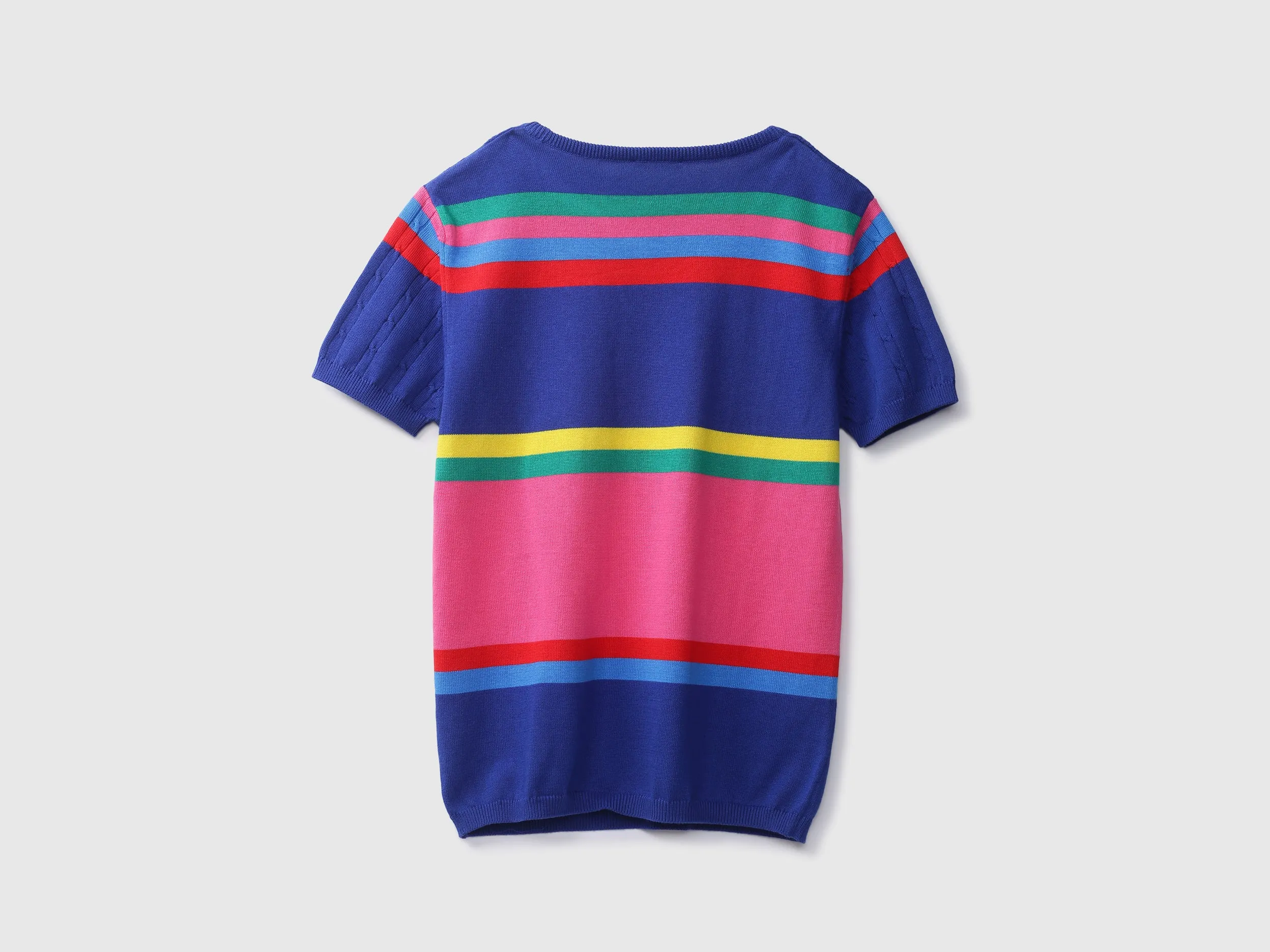 Round Neck Stripe Top