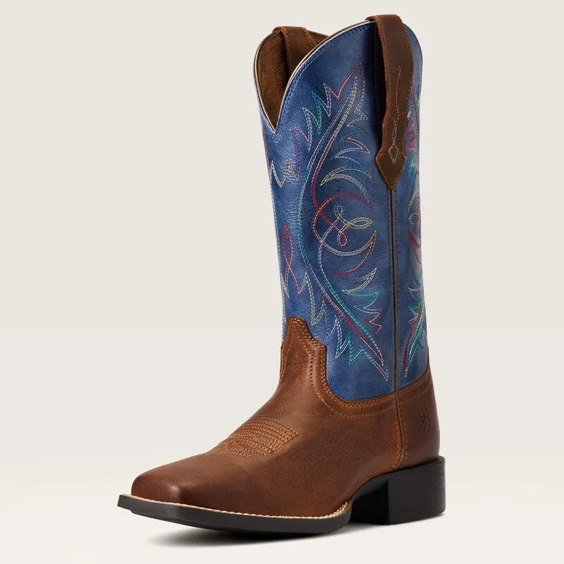 Round Up Woman's Wide Square Toe StretchFit Western Boot | 10040422