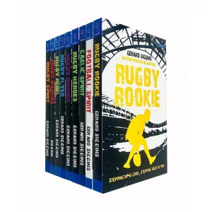 Rugby Spirit Series 9 Books Collection Set by Gerard Siggins Pack | Rugby Rookie