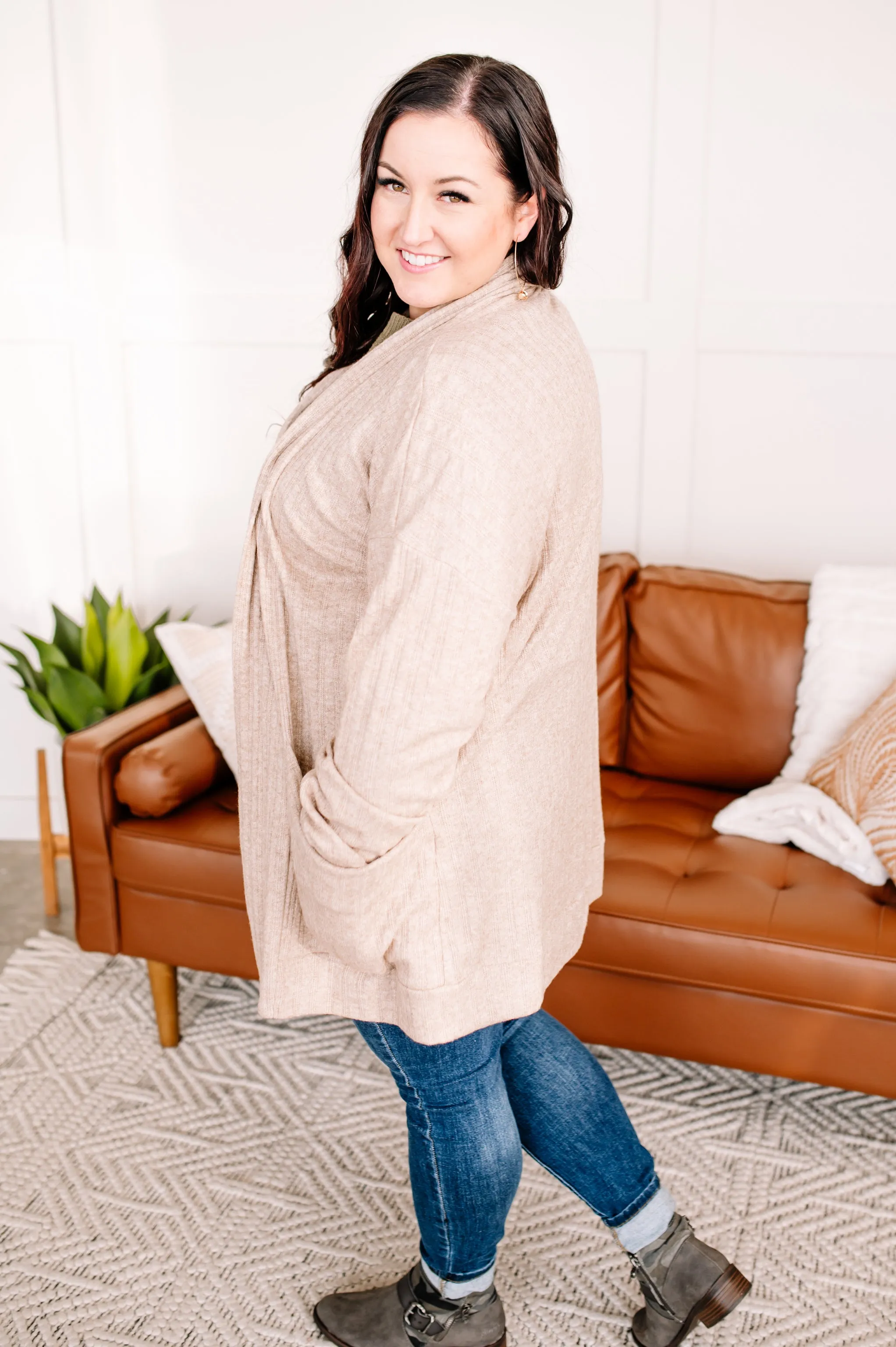 Sand In My Boots Pointelle Cardigan