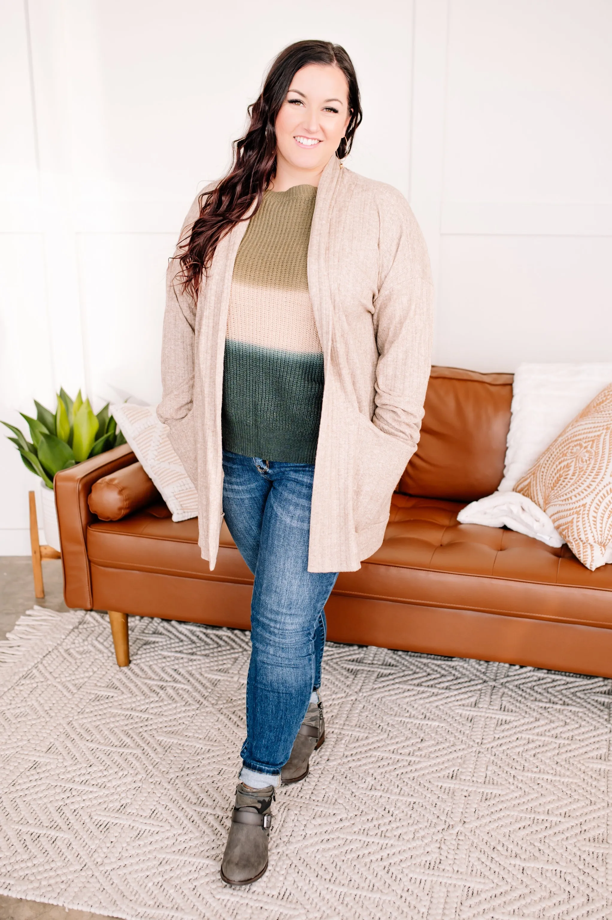 Sand In My Boots Pointelle Cardigan