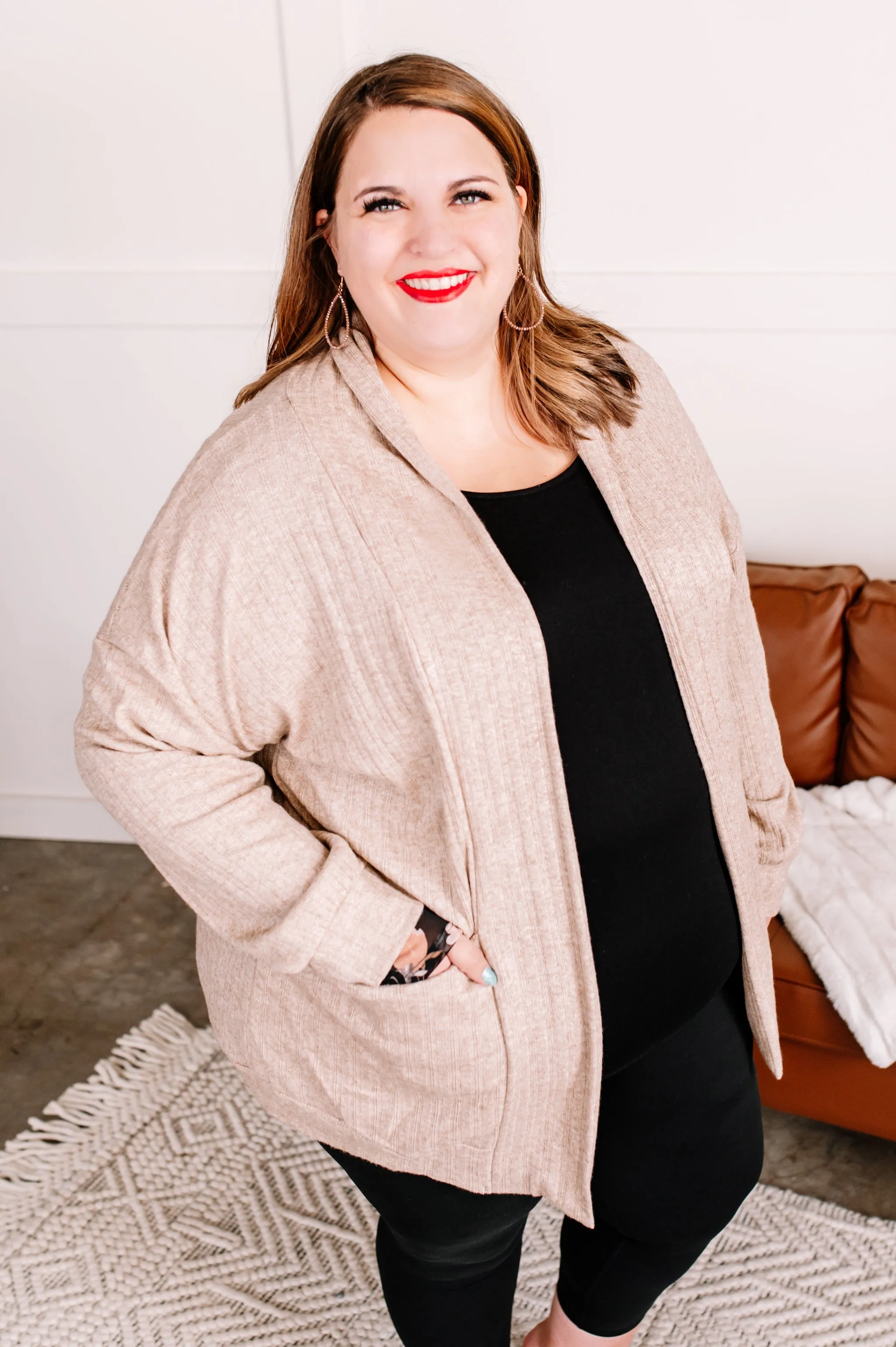 Sand In My Boots Pointelle Cardigan