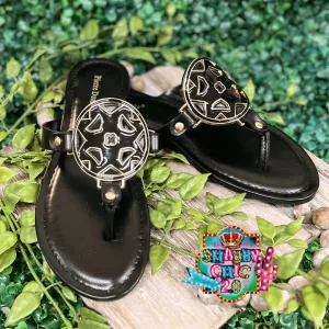Scaling Up Sandals - Black