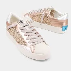 ShuShop Ruby Champagne Glitter Sneakers
