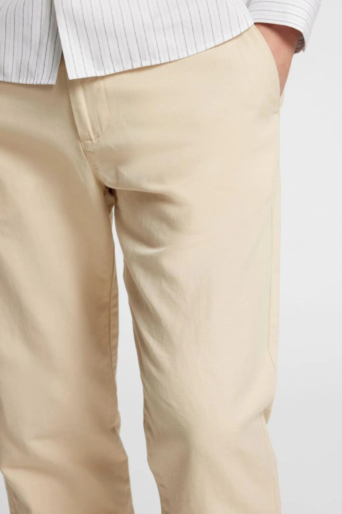 SLH196-STRAIGHT MILES SUN PANTS - OATMEAL