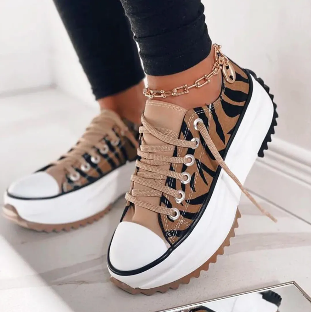 Sneaker Belle™ | Women's Platform Sneakers | Chunky Sole, Casual Design & Comfortable Fit
