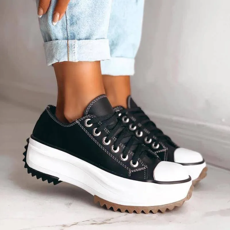Sneaker Belle™ | Women's Platform Sneakers | Chunky Sole, Casual Design & Comfortable Fit