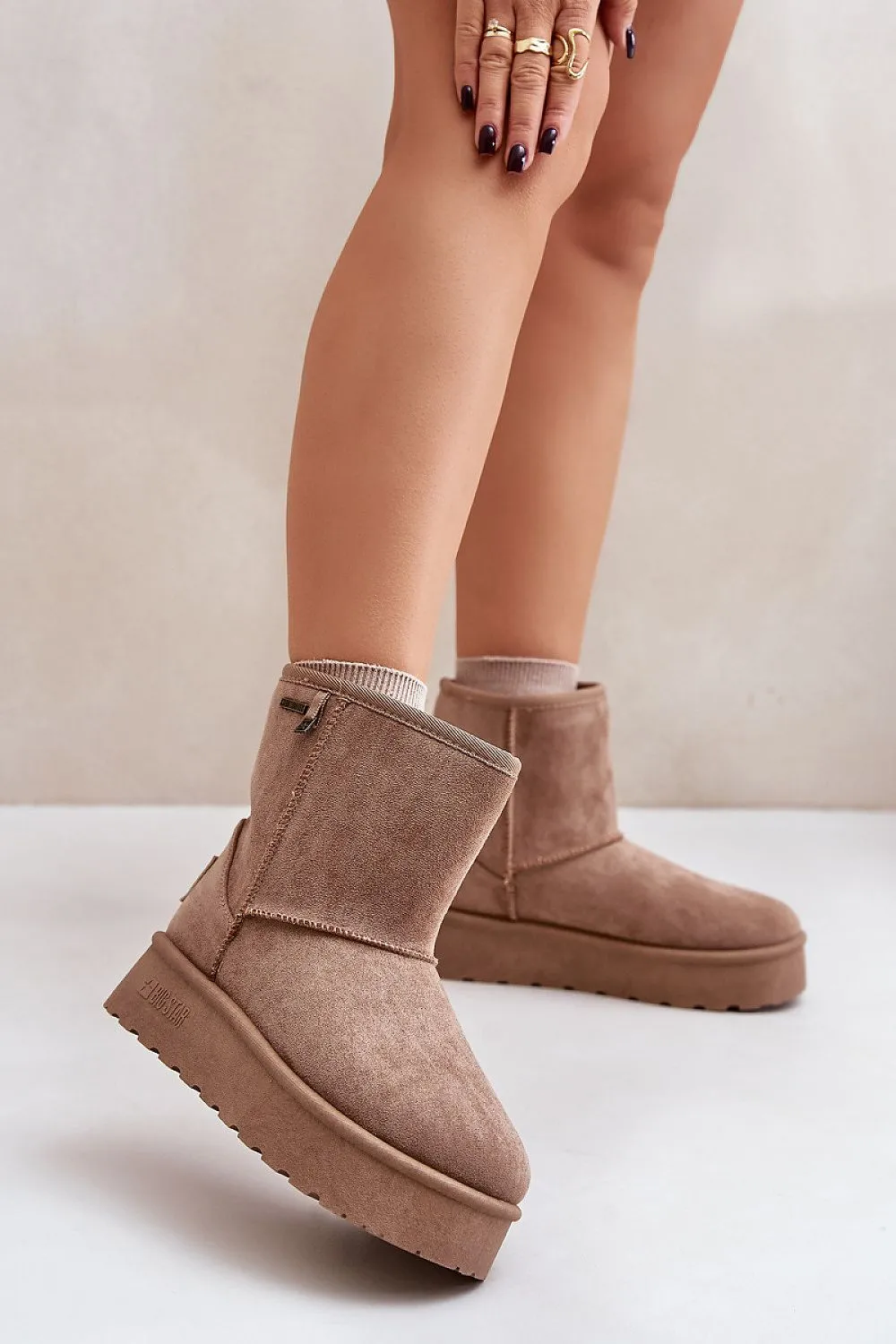 Snow boots Step in style