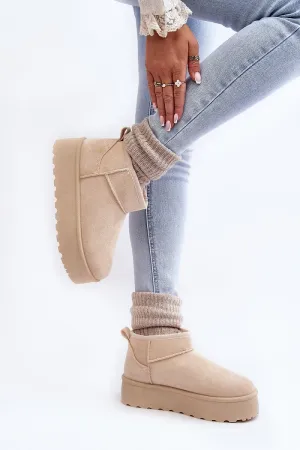 Snow boots Step in style