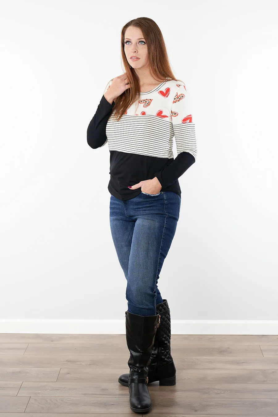 So Much To Love Long Sleeve Top