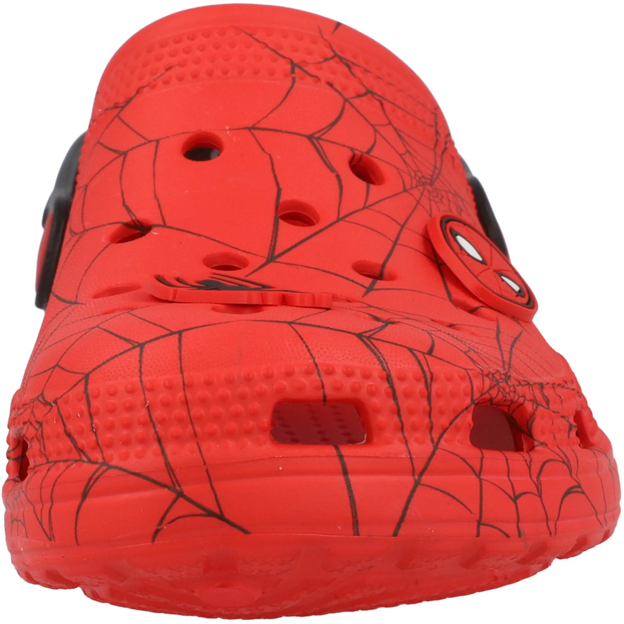 Spider-Man Red Clogs with Spider Web Print for Kids