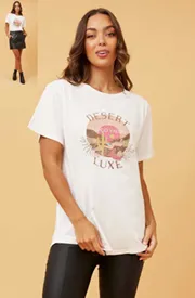 s/s "desert luxe " t-shirt (t516942)