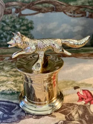 Stamp Dispenser or Office Objet d'art New and Solid Brass