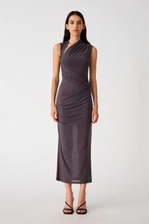 TILLIE MESH MIDI DRESS