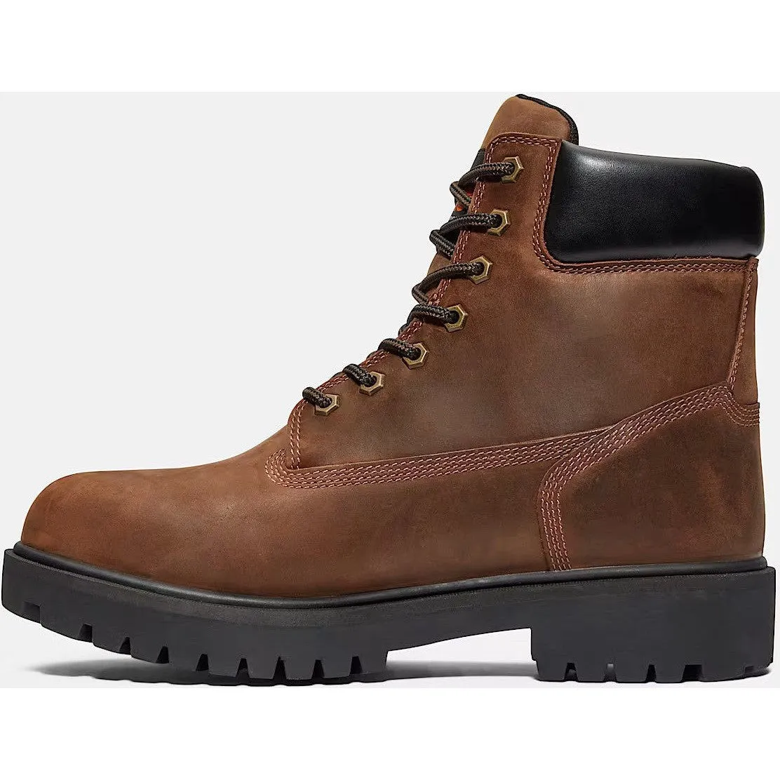 Timberland Pro Men's Direct Attach 6" Soft Toe Waterproof Work Boot- Brown- TB138020242