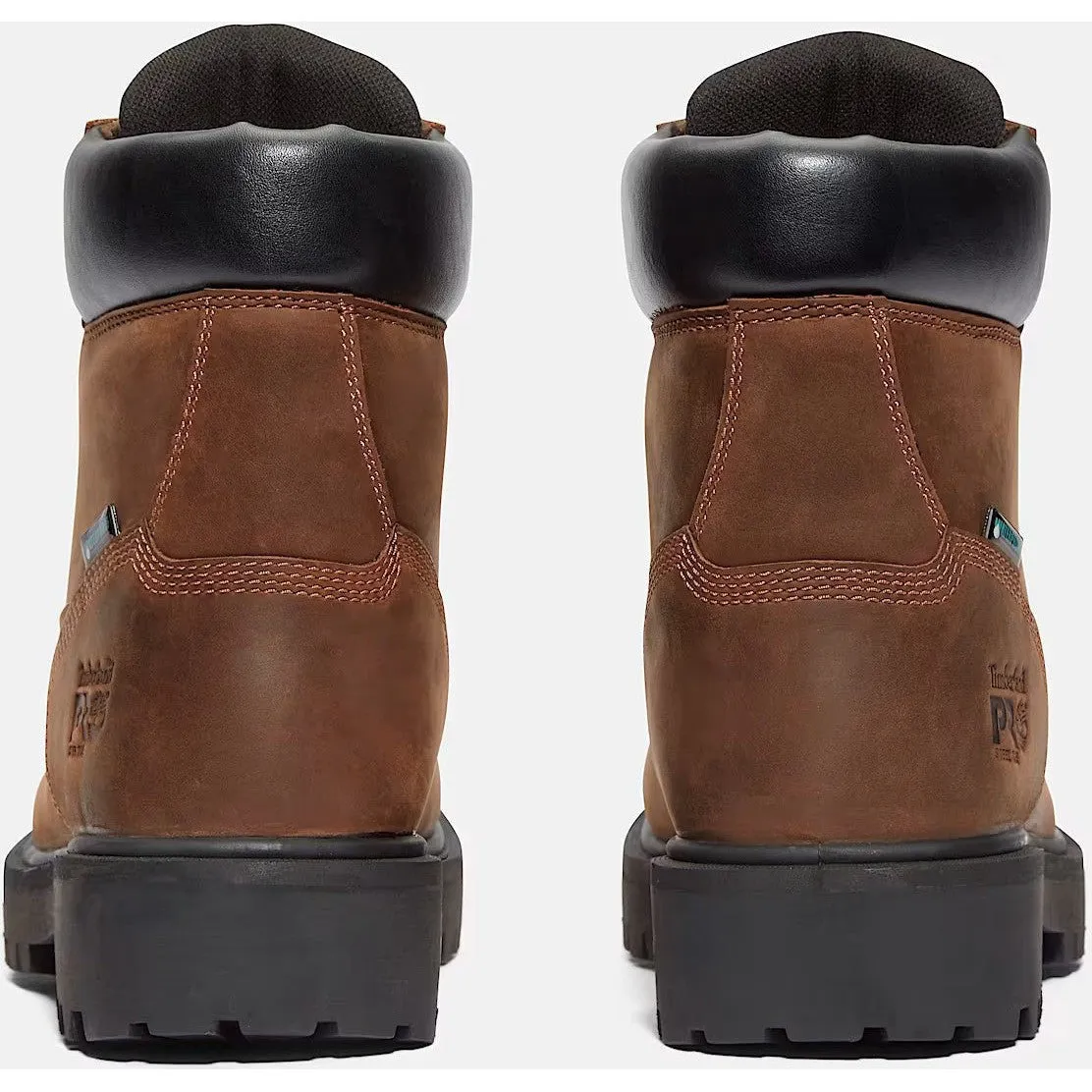 Timberland Pro Men's Direct Attach 6" Soft Toe Waterproof Work Boot- Brown- TB138020242