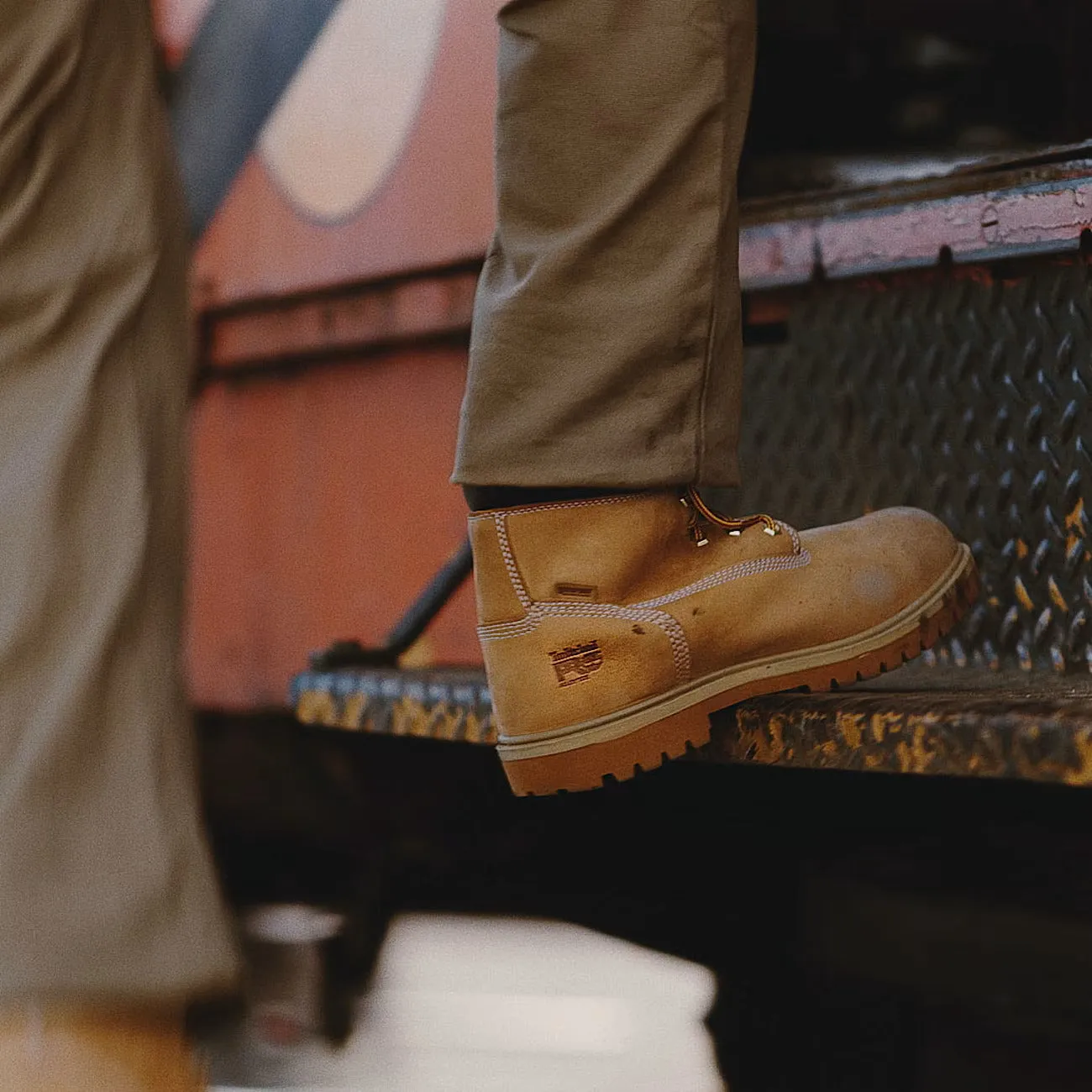 Timberland Pro Men's Direct Attach 6" Soft Toe Waterproof Work Boot- Brown- TB1A262R214
