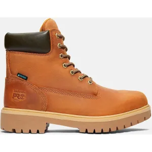 Timberland Pro Men's Direct Attach 6" Soft Toe Waterproof Work Boot- Brown- TB1A262R214