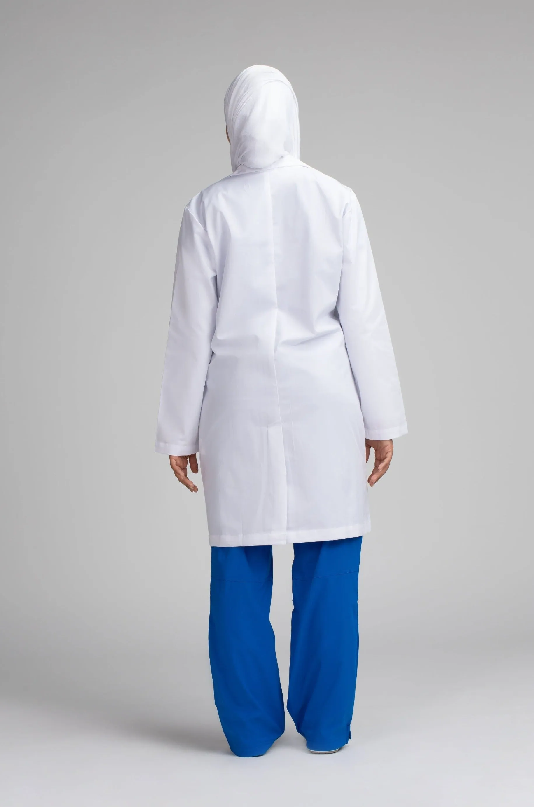 Unisex Long Jacket / Labcoat - SC 101C White