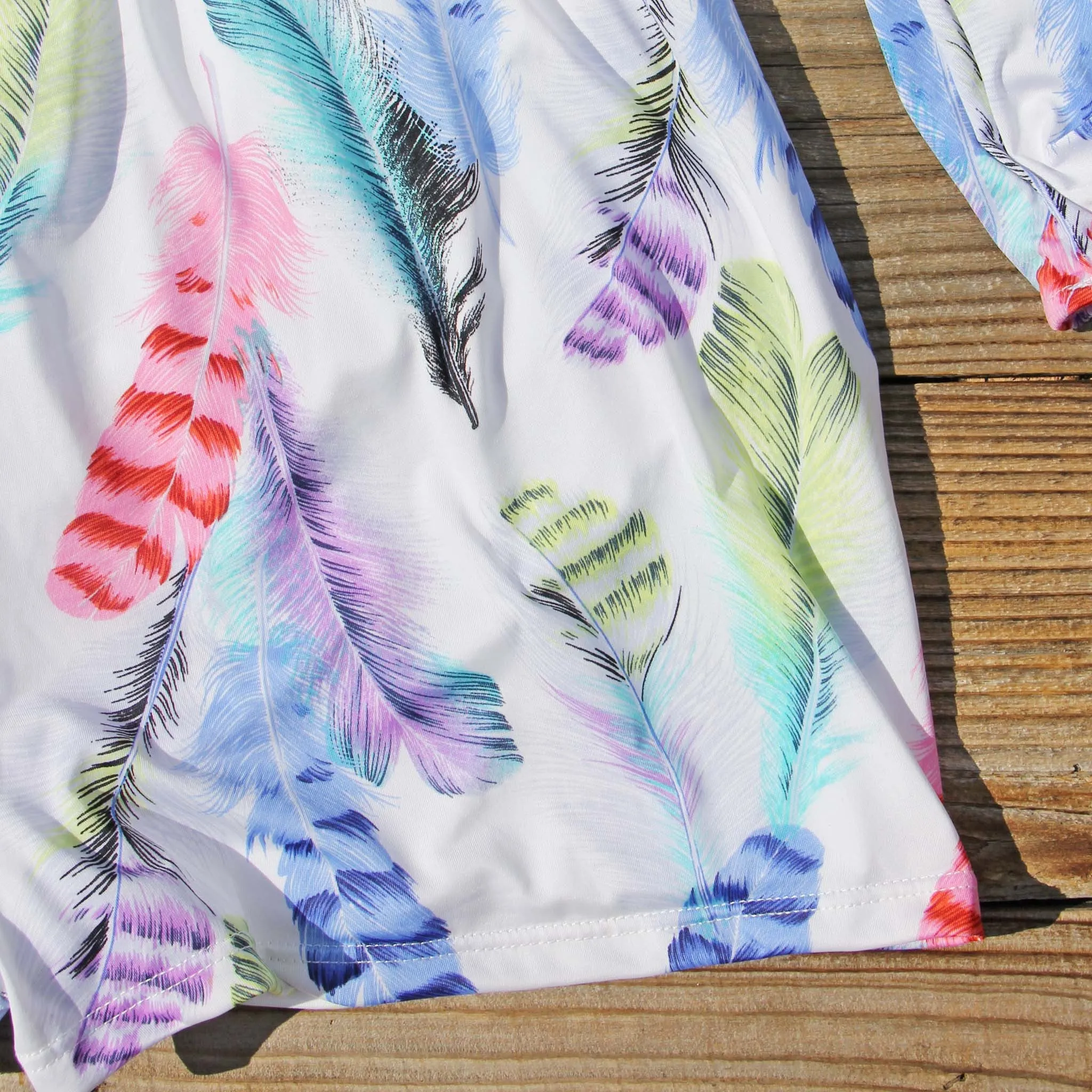 Wild Feather Romper