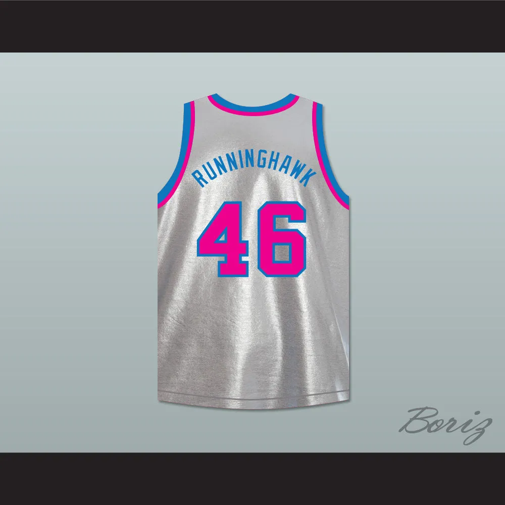 Winston Running Hawk 46 Pittsburgh Pisces Basketball Jersey The Fish That Saved Pittsburgh
