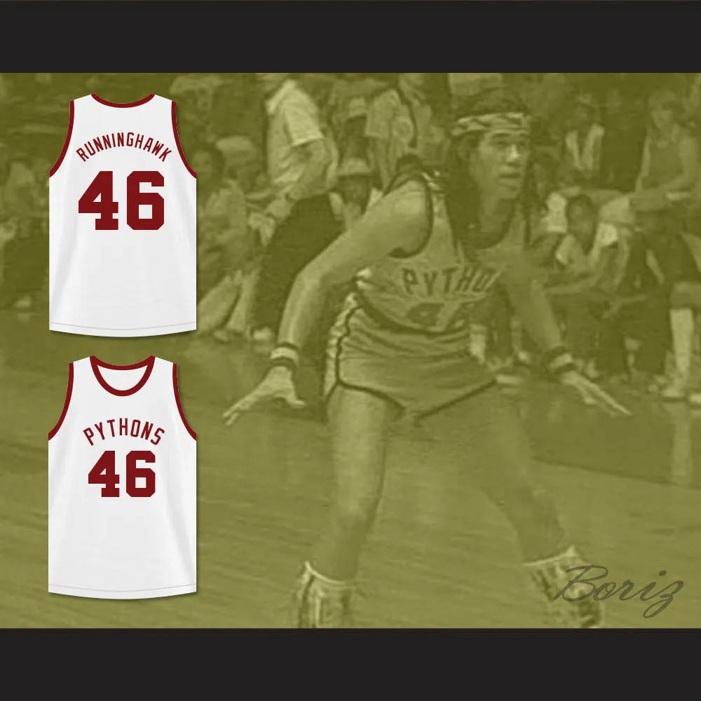 Winston Running Hawk 46 Pittsburgh Pythons Basketball Jersey The Fish That Saved Pittsburgh