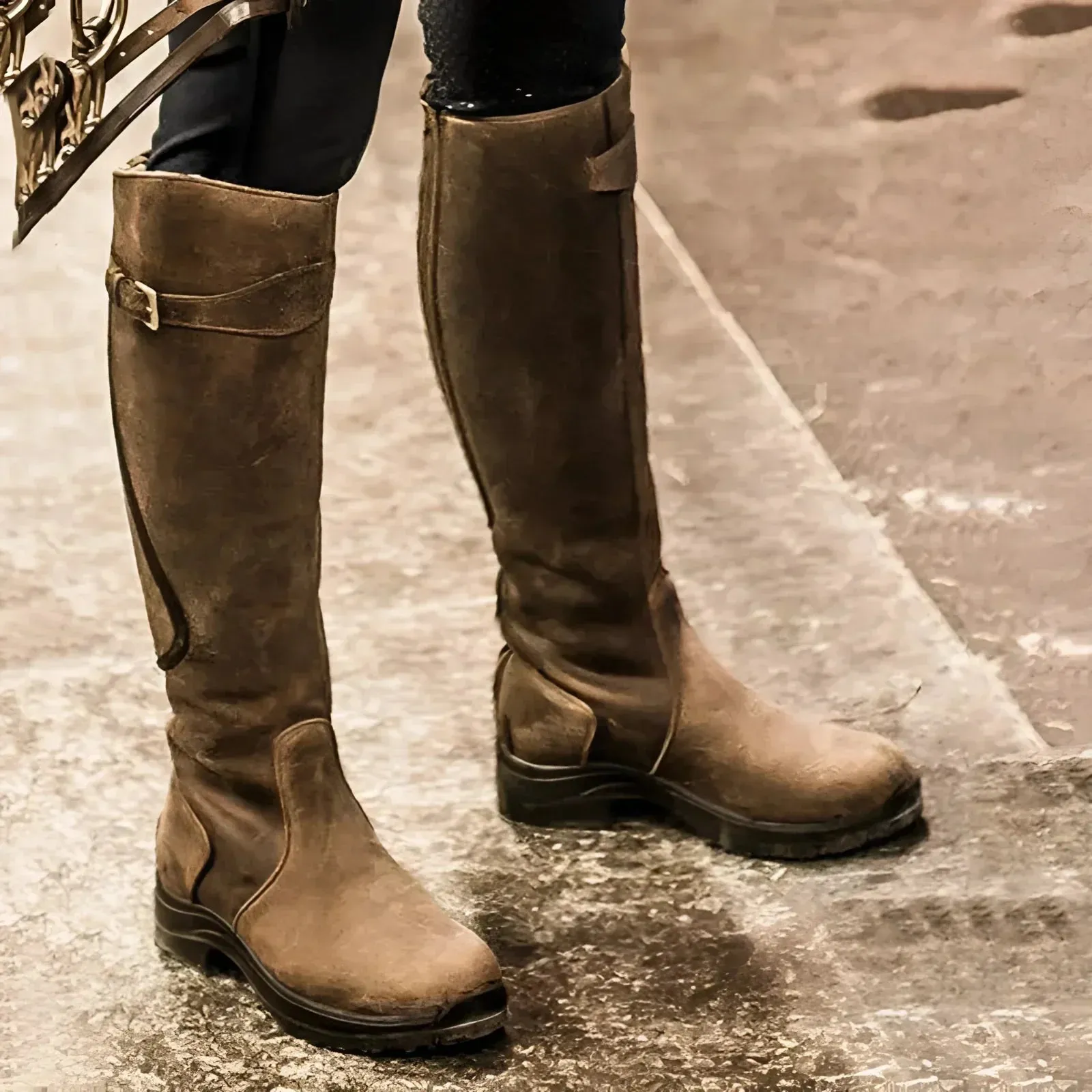 Winter Riding Boots | Waterproof and Insulated Leather