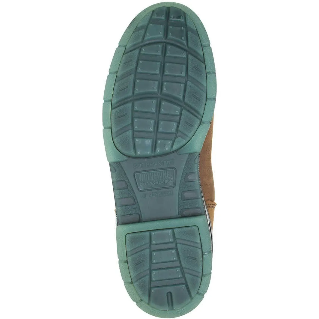 Wolverine Men's Durashocks Steel Toe WP Ins Work Boot -Stone- W03258