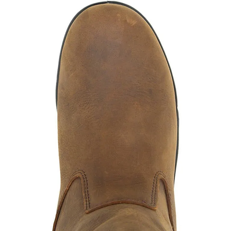 Wolverine Men's Durashocks Steel Toe WP Ins Work Boot -Stone- W03258