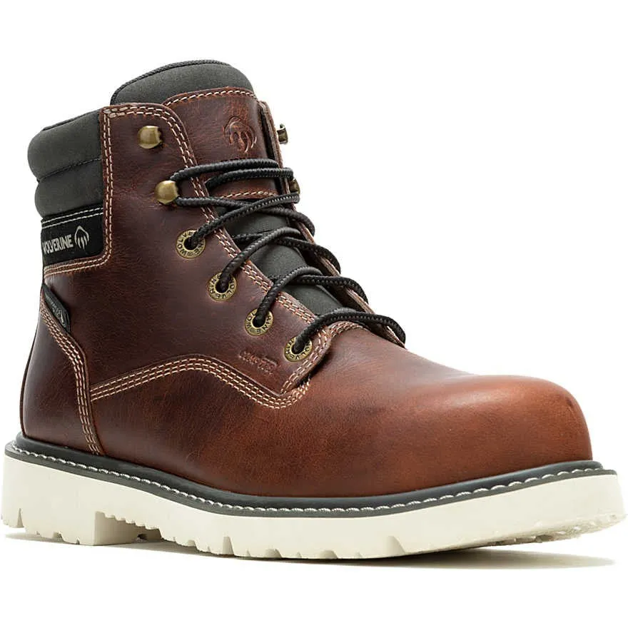 Wolverine Men's Revival 6" Comp Toe WP Work Boot- Rust- W241016