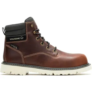Wolverine Men's Revival 6" Comp Toe WP Work Boot- Rust- W241016