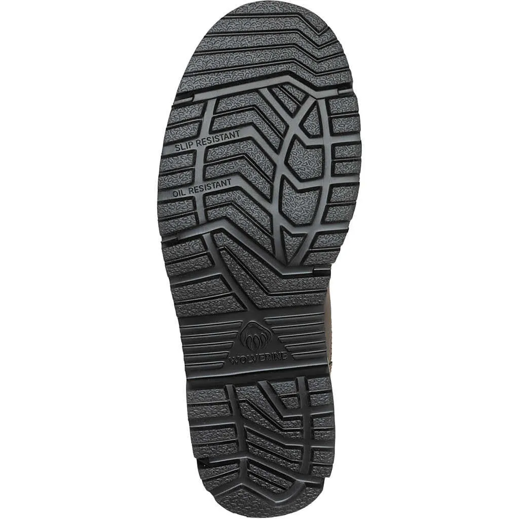 Wolverine Men's Revival 8" Comp Toe WP Work Boot- Brown- W241019