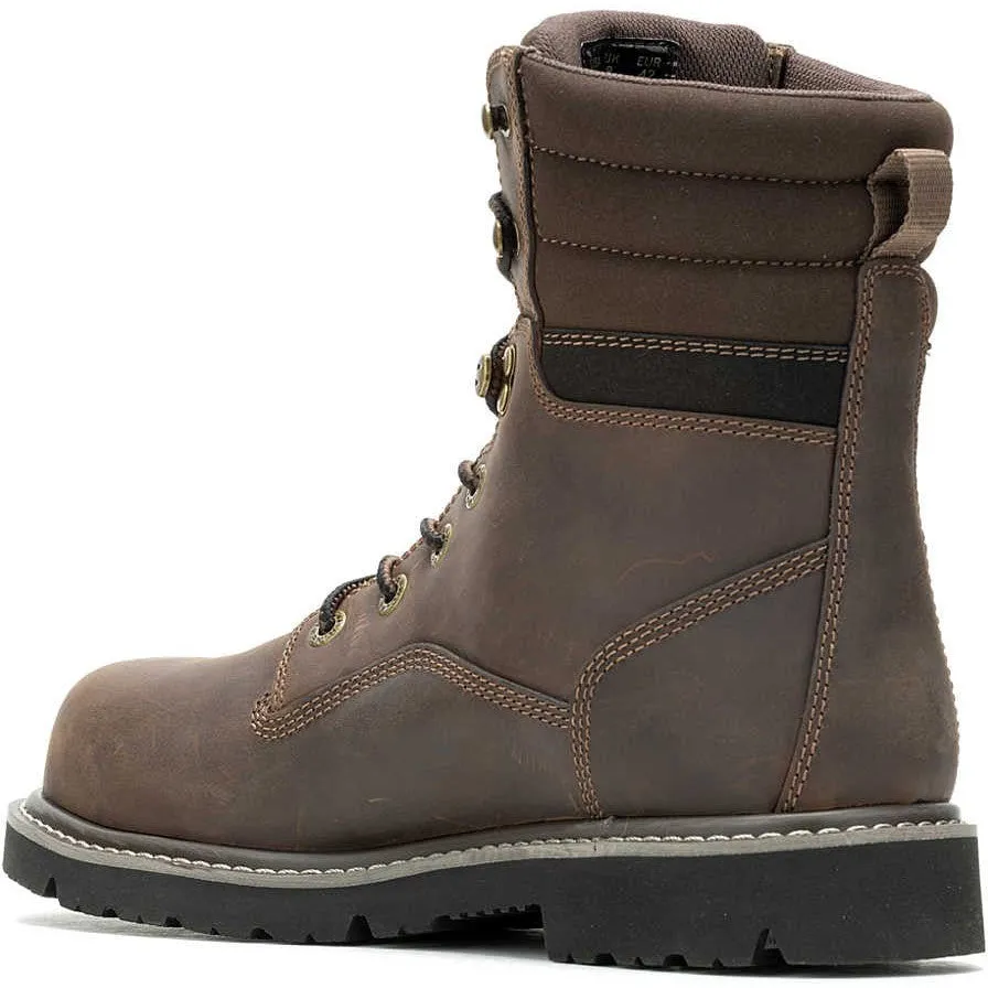 Wolverine Men's Revival 8" Comp Toe WP Work Boot- Brown- W241019