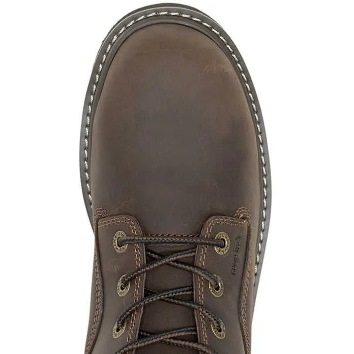 Wolverine Men's Revival 8" Comp Toe WP Work Boot- Brown- W241019