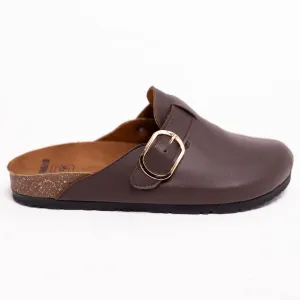 WOMEN'S MAHOGANY CLOGS