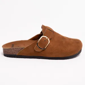 WOMEN'S TOBACCO BROWN CLOGS