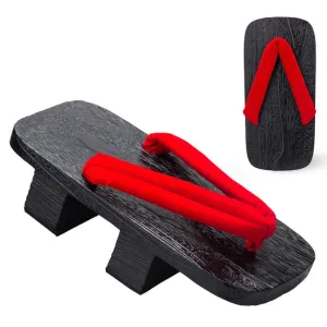 Wooden Geta Red