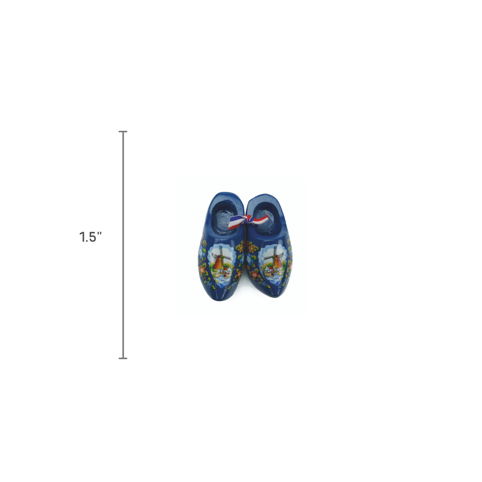 Wooden Shoes Magnetic Blue